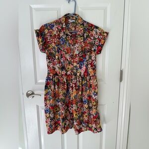 Bar III Kids Floral Dress - Multicolor